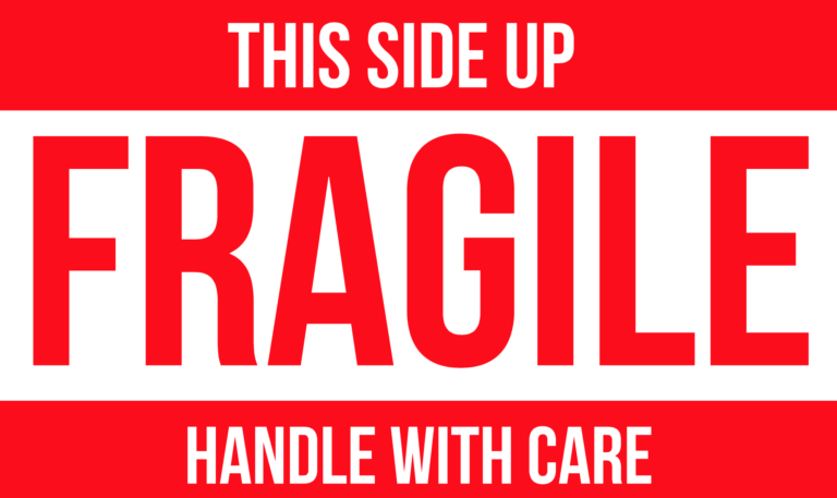 Free printable fragile labels - Free Labels Download